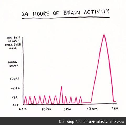 24 hours of brain activity