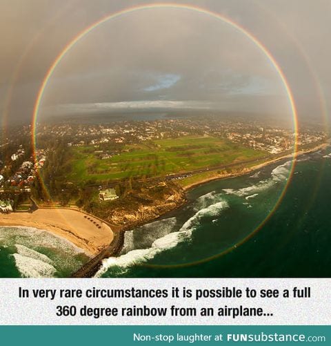 Full circle rainbow