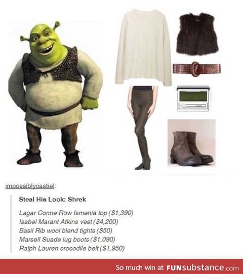 Steal his look