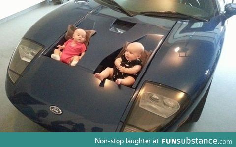 Built in car seats for babies