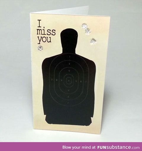 A greeting card for your ex