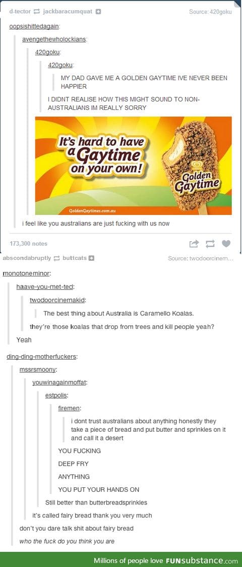 Tumblr on Australia