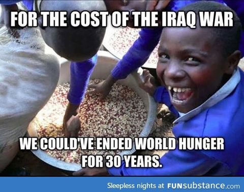 The cost of war