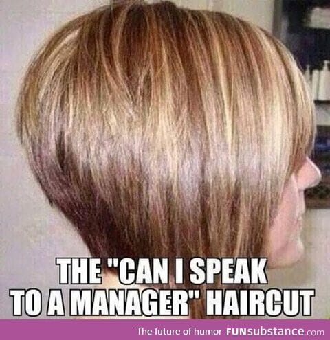 Can I speak to a manager?