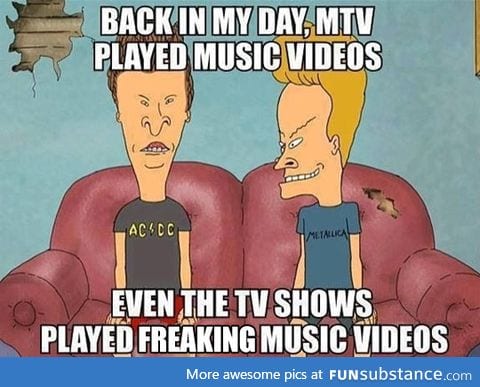 It was the real music television