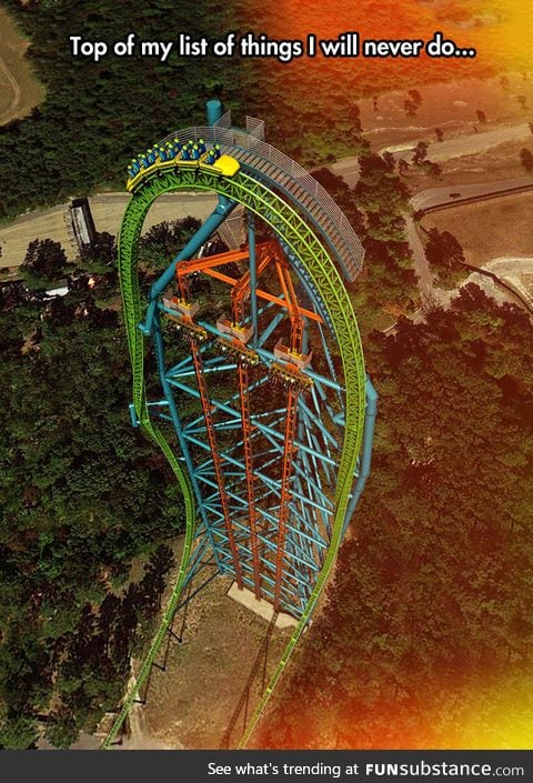 Kingda ka roller coaster