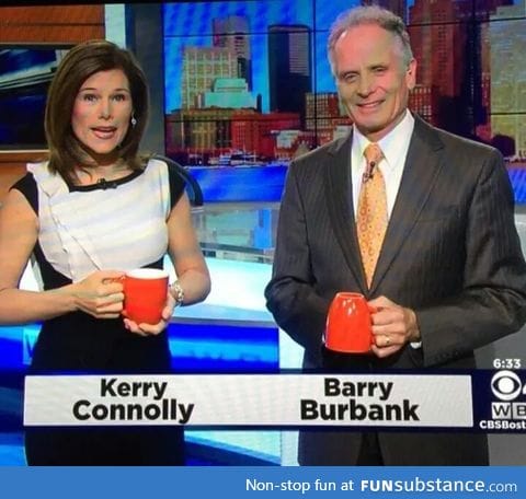 Nice cup there Barry