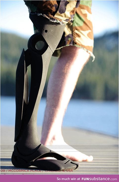 Industrial designer Scott Summit makes beautiful prosthetic legs
