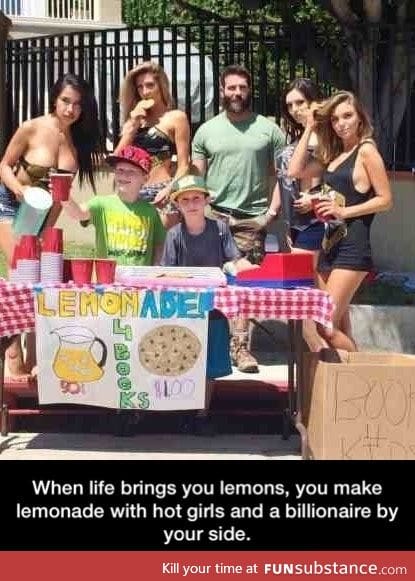 When life gives you lemon