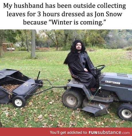 Winter is coming