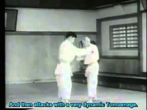 Old judo master trashing high level students like toys