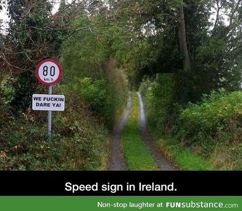 Useless speed limit