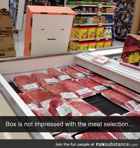 Box is not impressed