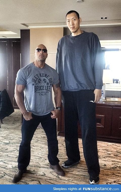 The Rock looking more like The Pebble