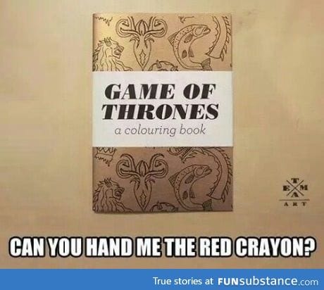 The red crayon