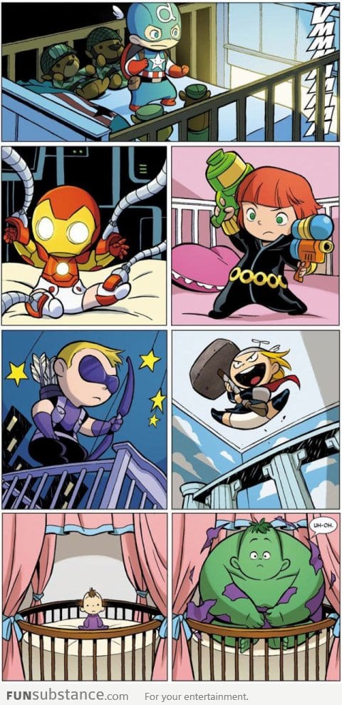 Baby Avengers