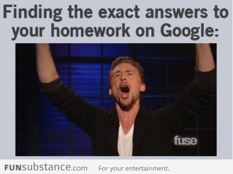 Google for homework