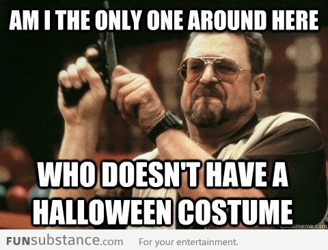 Seeing so many Halloween costumes posts