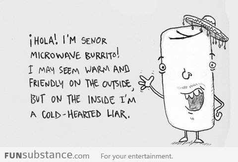 Senor Microwave Burrito