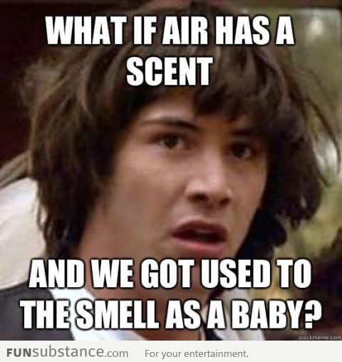 What if we can smell air?