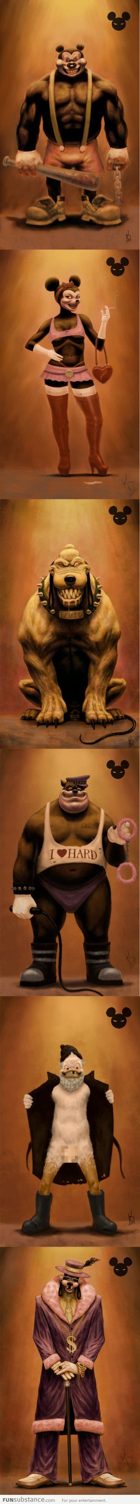 Bad Ass Disney Characters
