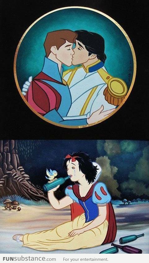 Poor Snow white