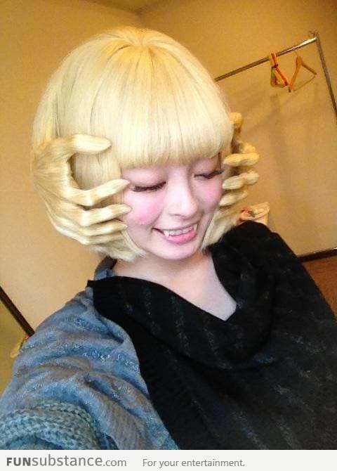 Halloween hair style level: Asian