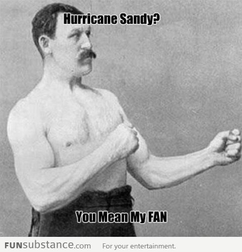 Overly manly man