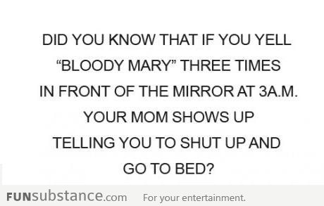 Bloody Mary True Story