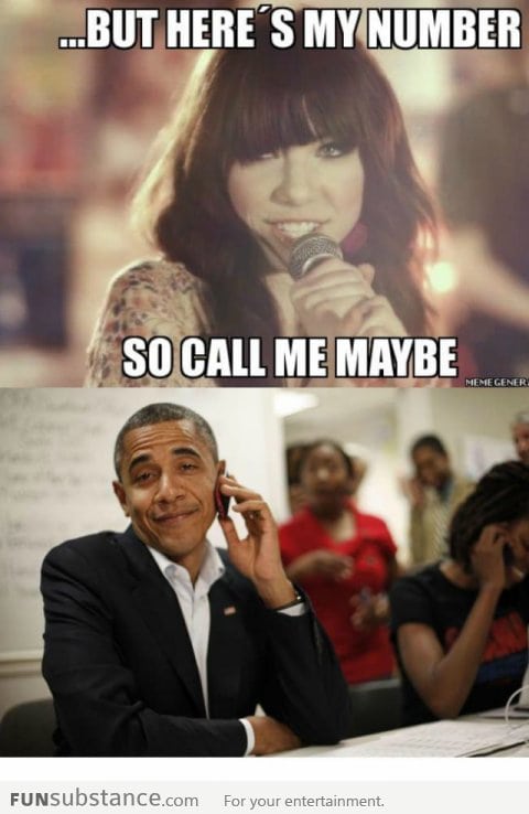 Obama is gonna call Carly