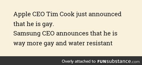 Gay CEO