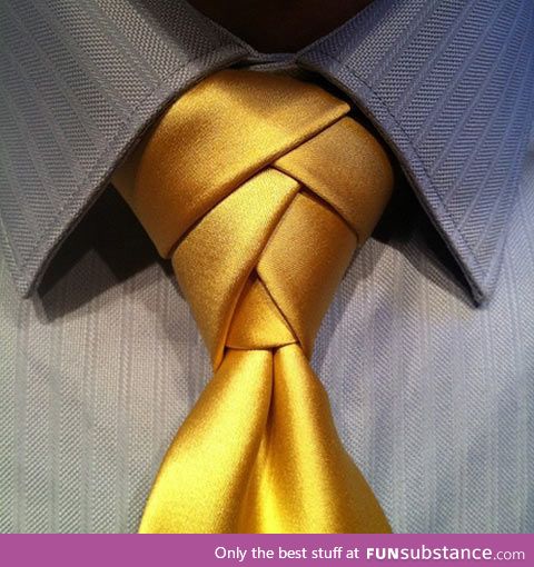 The coolest way to tie a tie: Eldredge  knot