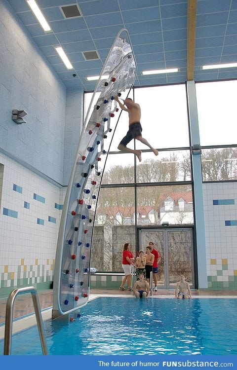 A climbing wall that doesn't need a harness