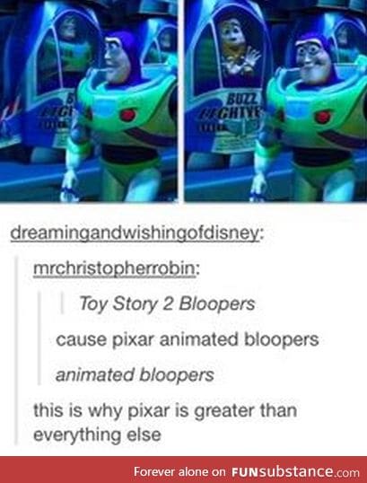 Toy story 2 bloopers