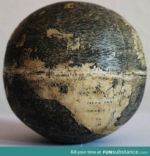 Oldest Globe to Show the Americas Discovered