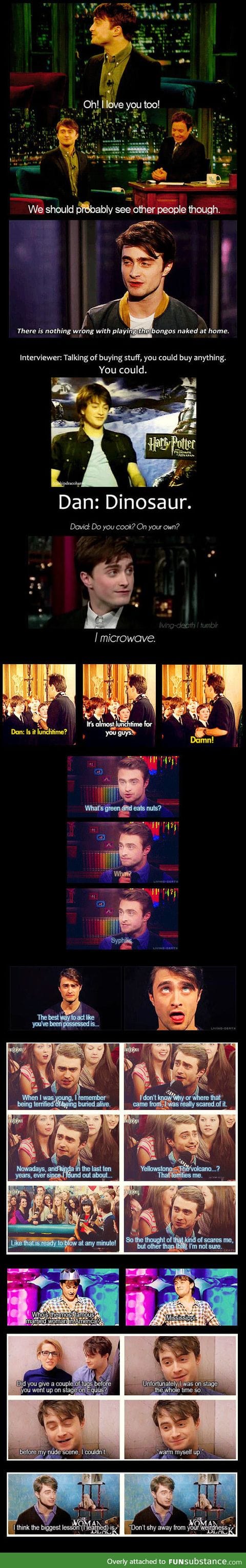 Daniel Radcliffe is love, is life