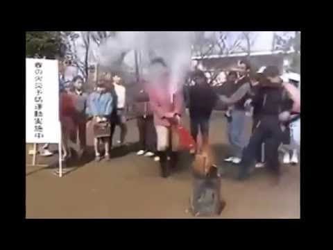 Woman failed extinguisher training will make you laugh