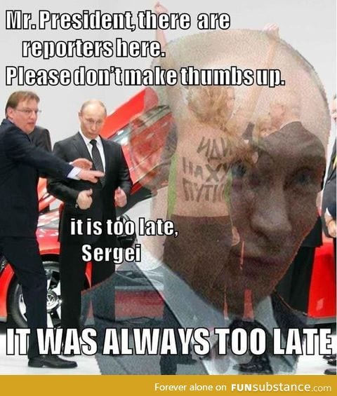 Sergei ruins the fun