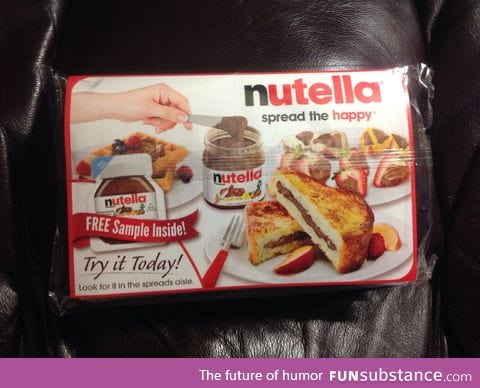NUTELLA SEND THIS TO ME HOUSE OMG