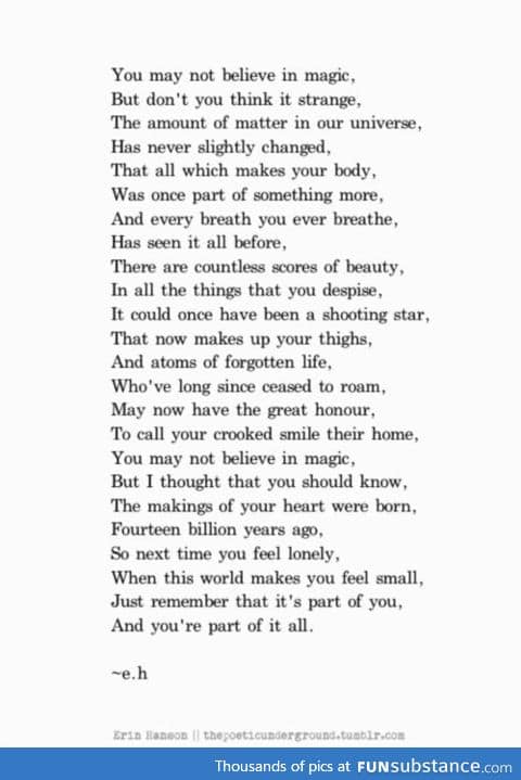 Poem of magic