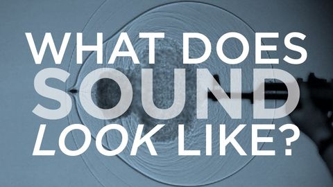 A very cool video on "what does sound look like?"