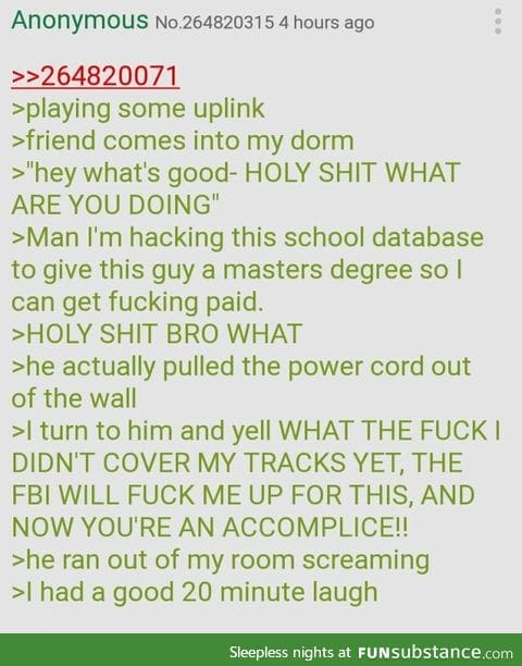 Hacker known as 4chan at it again