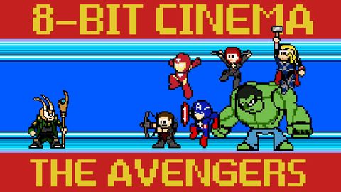 The Avengers gets a 8-bit cinema makeover