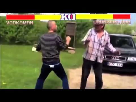Street Fighter In Russia: Vodkaman vs Drunkenstein