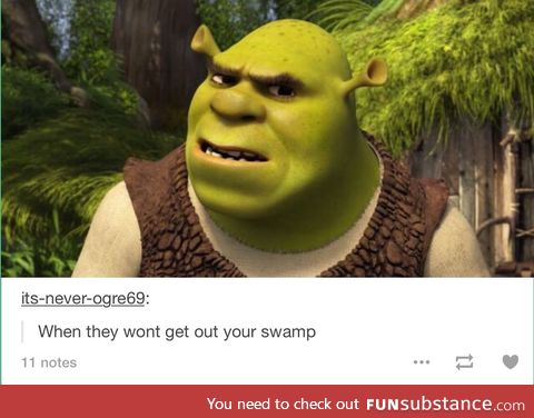 What are you doing in my swamp