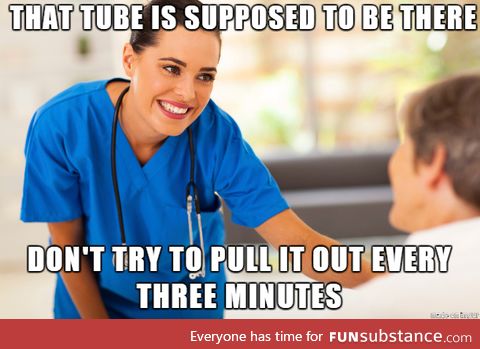 Shit nurses deal with