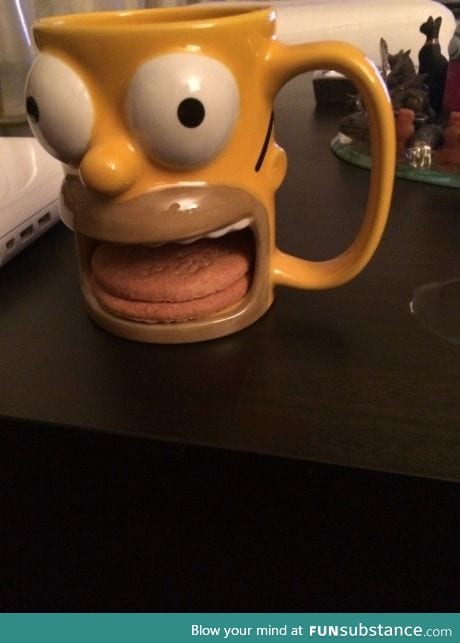 Homer Simpson cup