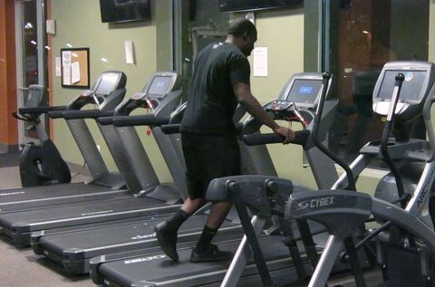 Talking treadmill cracks runners up in the gym