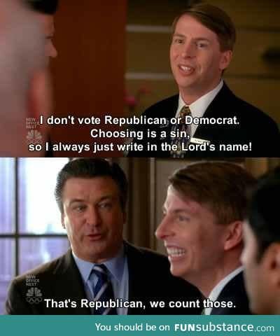 How voting works in the US.
