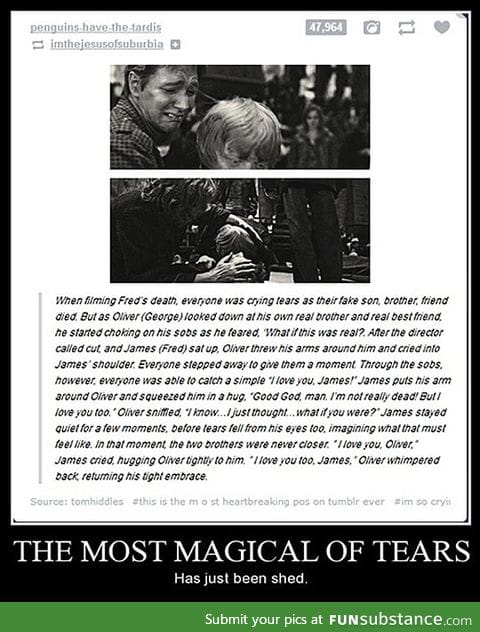 The most magical of tears